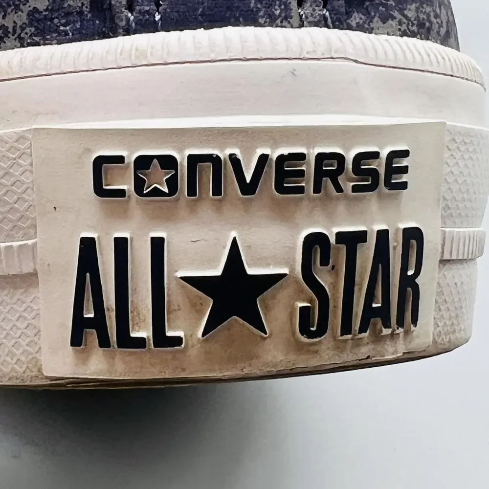 Converse Shoes Women 7 Blue Purple All Star Low Top Sneaker Casual Comfort